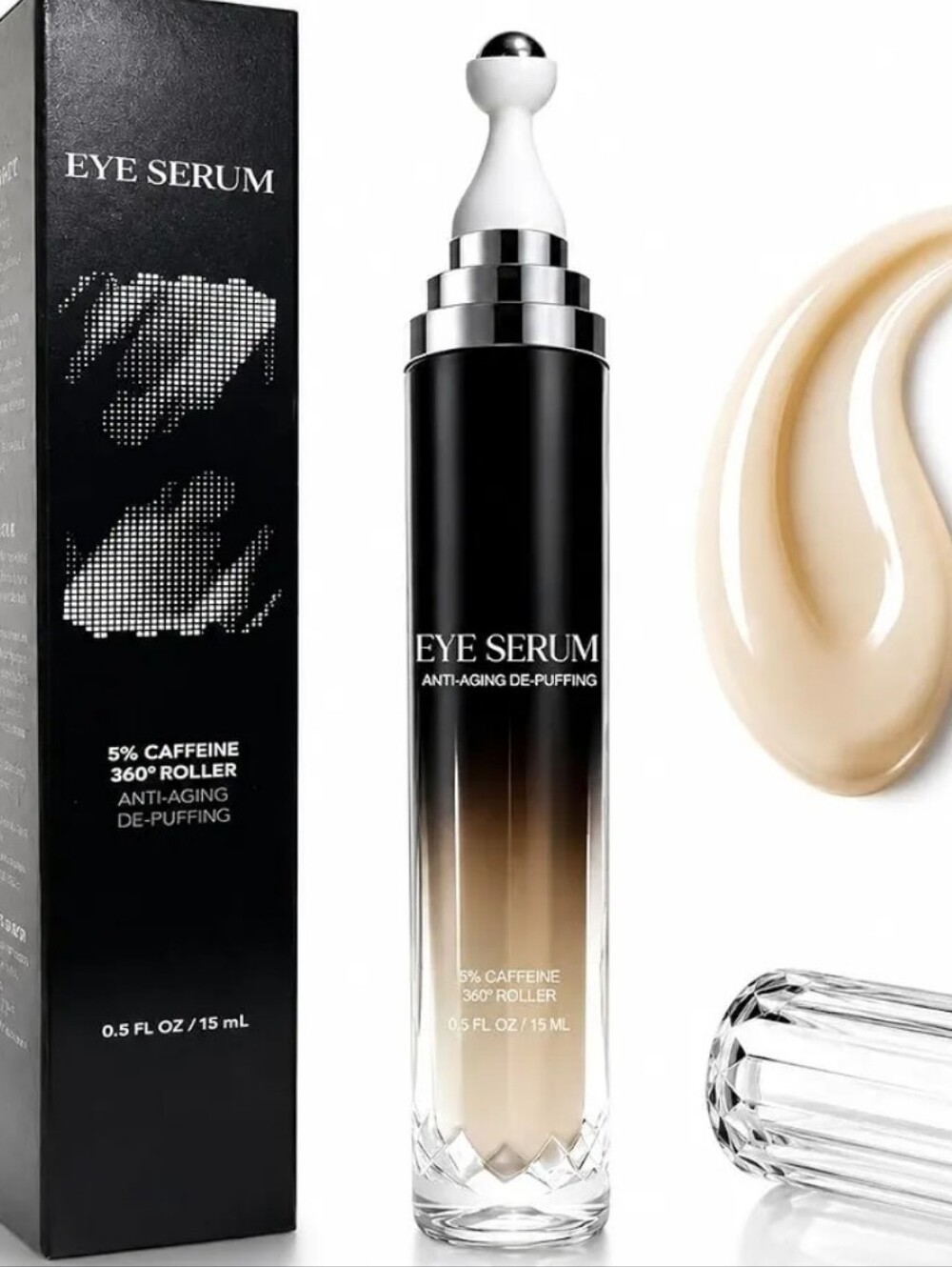 Eye Serum Anti-Aging De-Puffing Eye Treatment - Beige